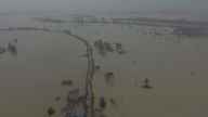 鄱阳中洲圩溃堤15个行政村被淹