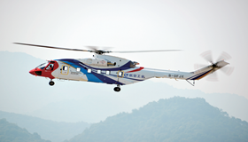 “吉祥鸟”AC313A大型民用直升机首飞成功
