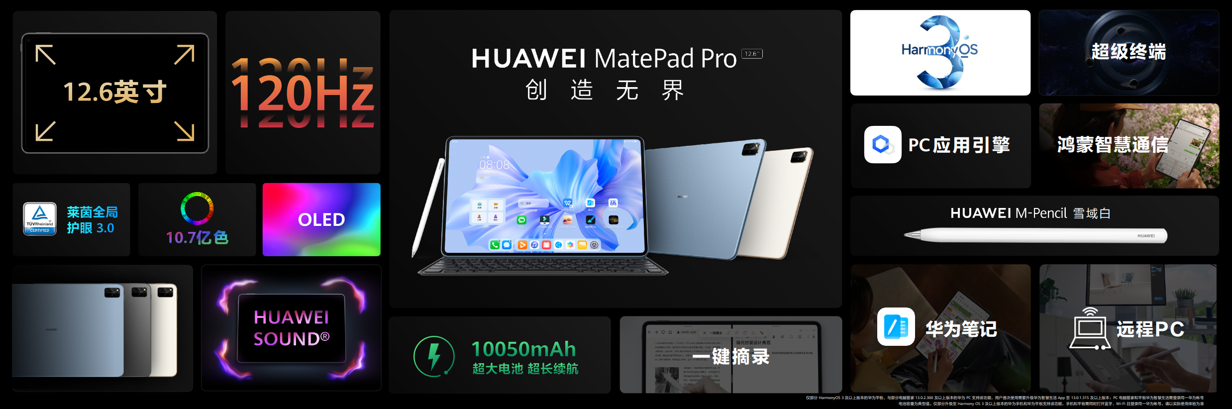 高端平板新标杆全新华为MatePad Pro 12.6英寸发布- 中国日报网