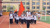  Xinyu No.3 Middle School held the non graduating class running and gymnastics competition