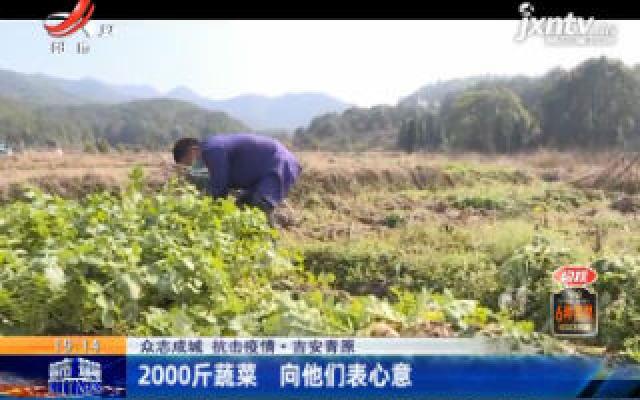 【众志成城 抗击疫情】吉安青原：2000斤蔬菜 向他们表心意