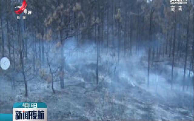 铅山：森林公安迅速侦破一起山火案件