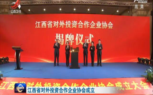 江西省对外投资合作企业协会成立